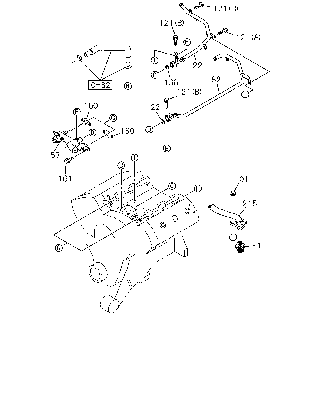 ISUZU 8-97361-770-0 - Термостат, охлаждающая жидкость parts5.com