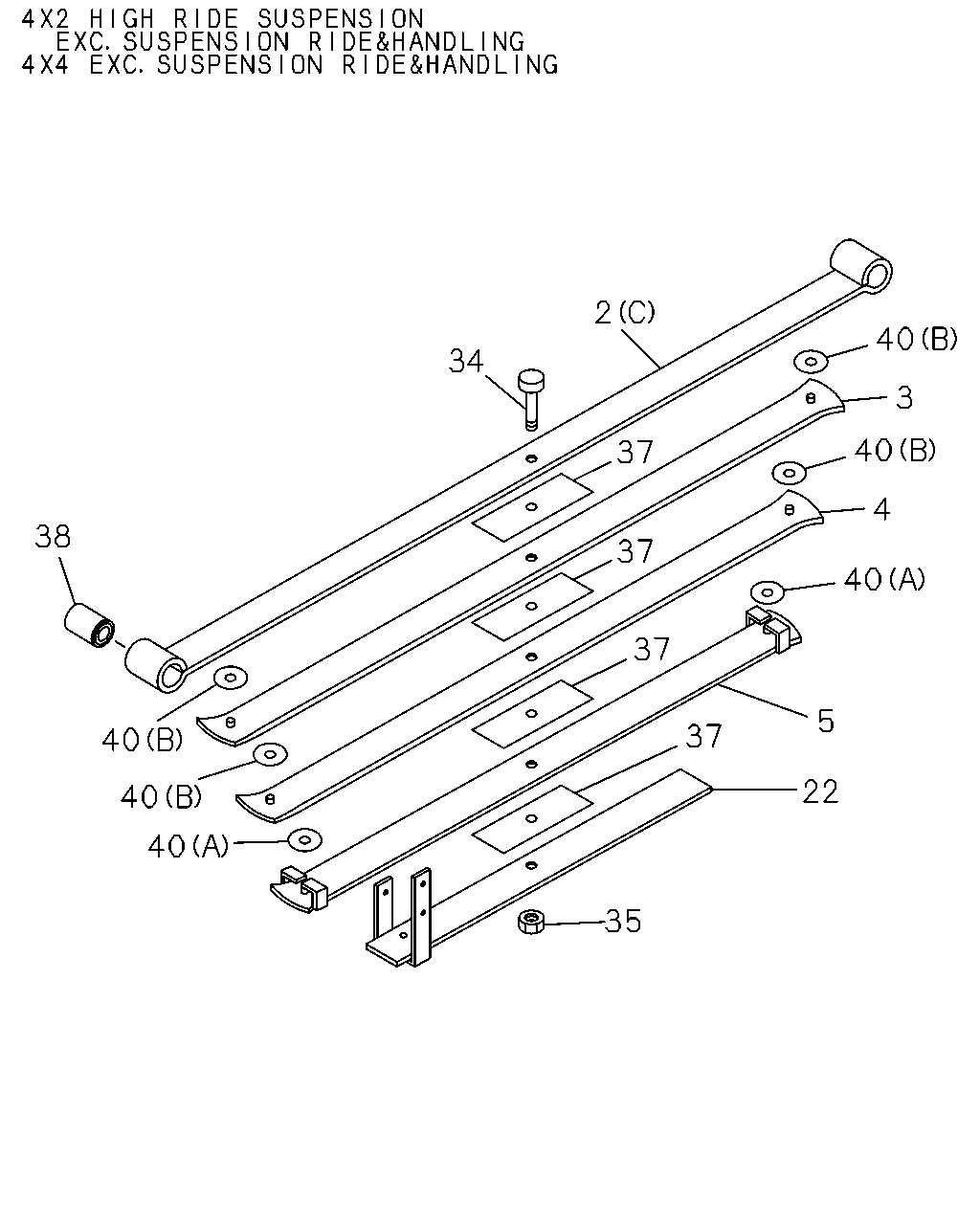 ISUZU 8-97332-642-0 - Втулка, листовая рессора parts5.com