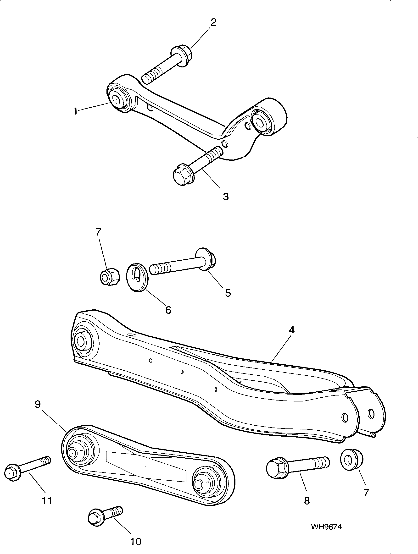 Jaguar C2S 39585 - Рычаг подвески колеса parts5.com