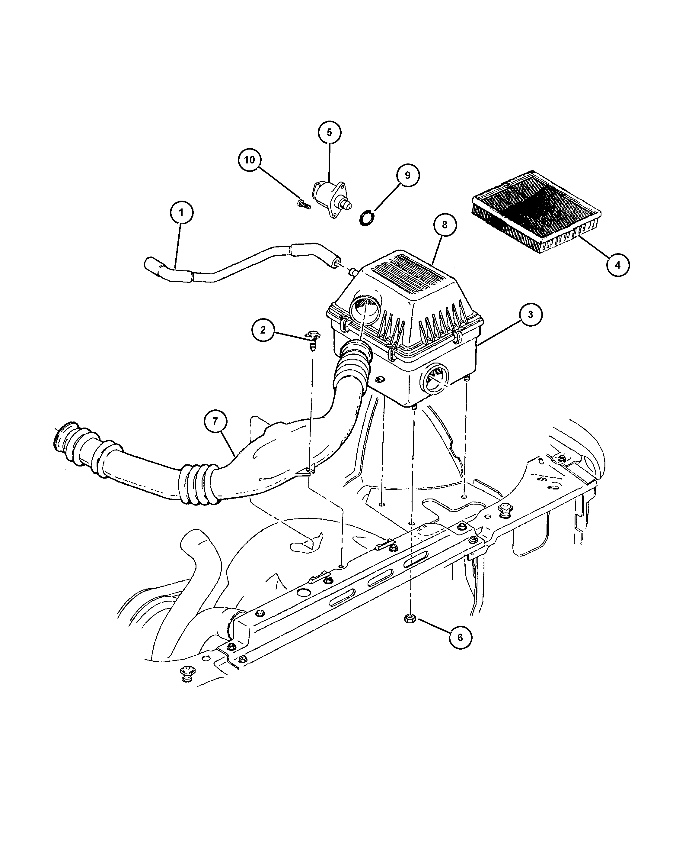 PEUGEOT 5303 0688 - Воздушный фильтр parts5.com