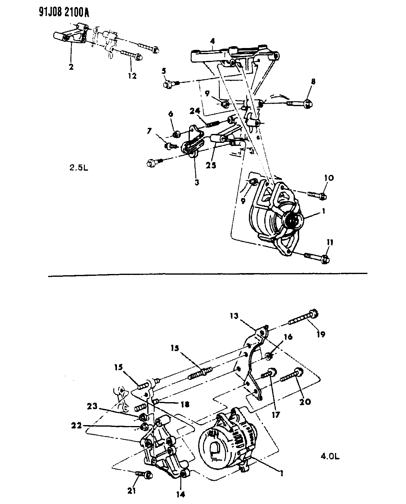 Chrysler 56 005 685 - Генератор parts5.com