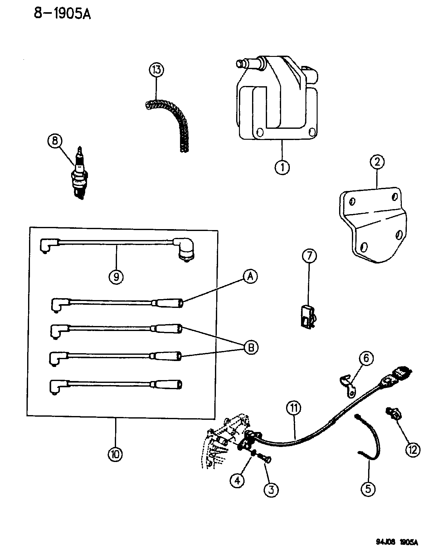 Jeep 5602 7275 - Spark Plug parts5.com