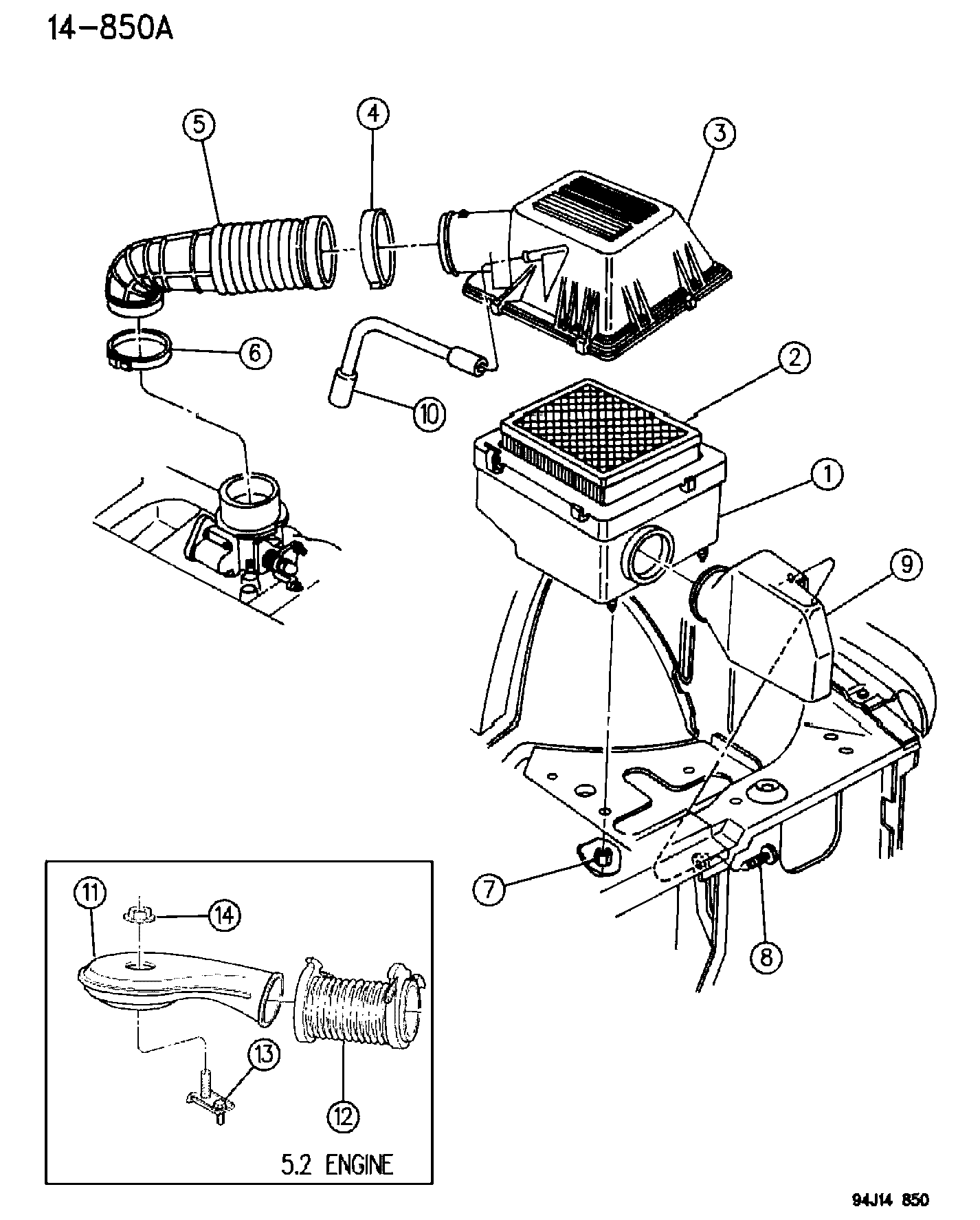 BEIJING 5300 7386 - Воздушный фильтр parts5.com