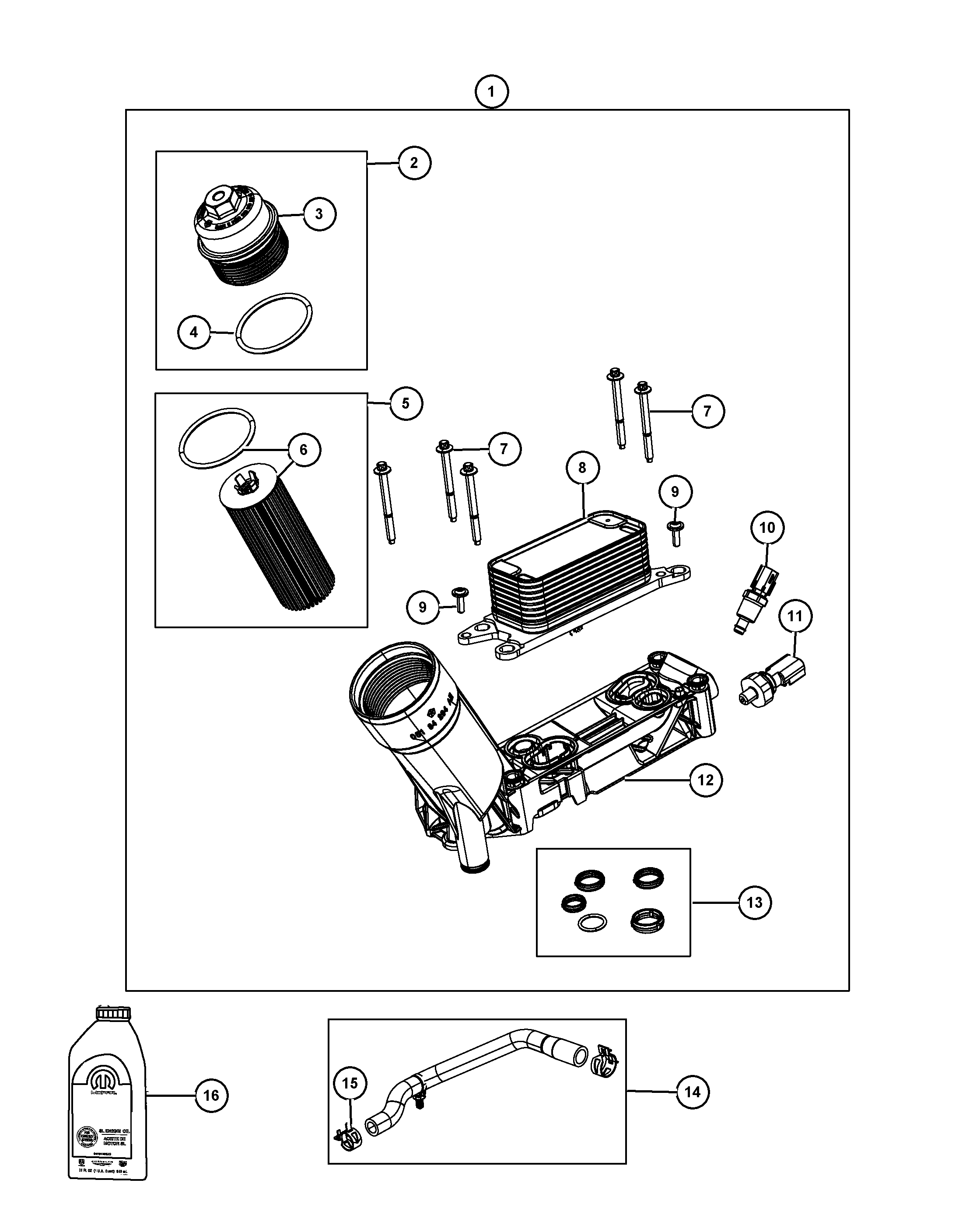 Chrysler 4761 838MA - Масло раздаточной коробки parts5.com