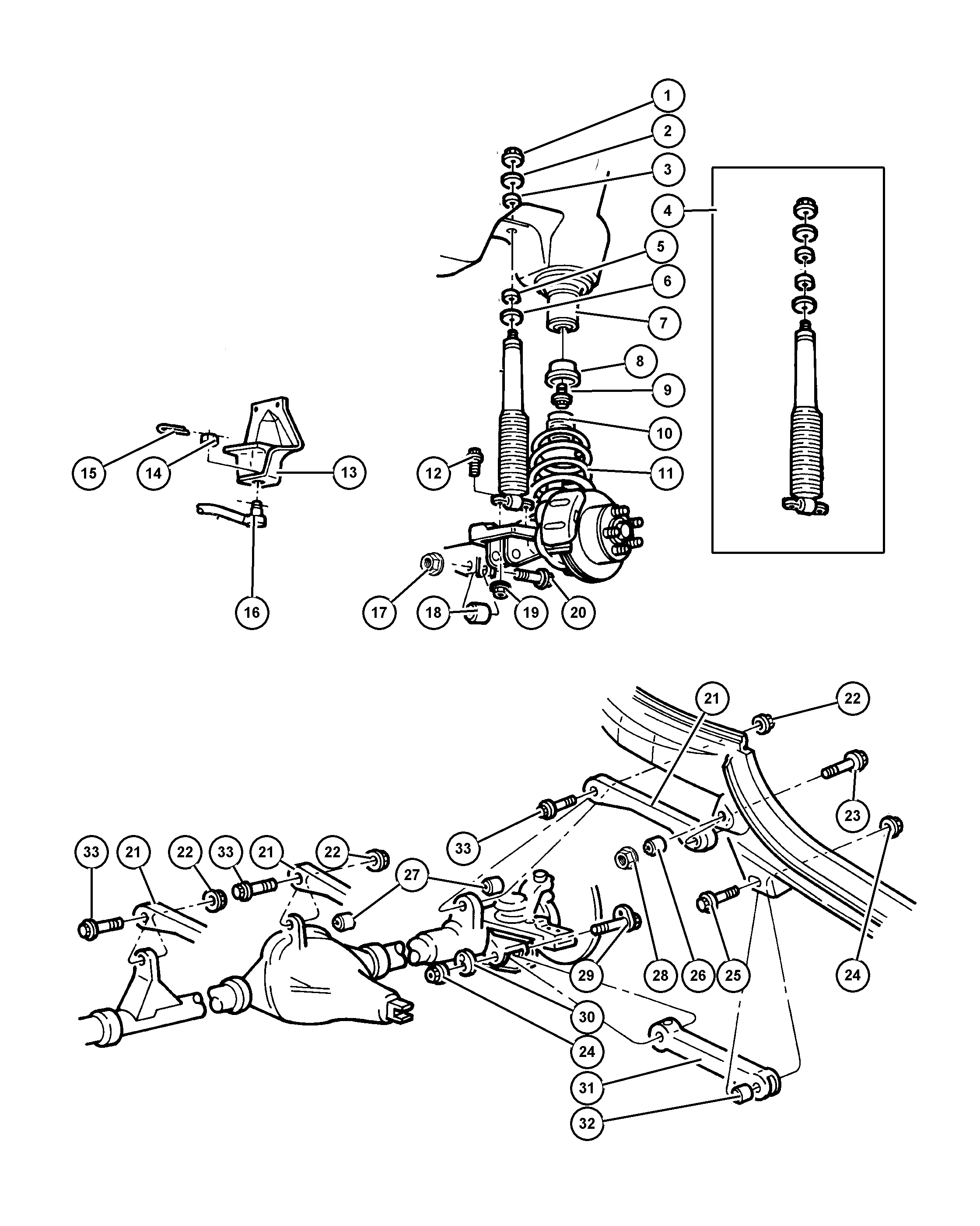 Jeep 5208 7711 - Наконечник рулевой тяги, шарнир parts5.com