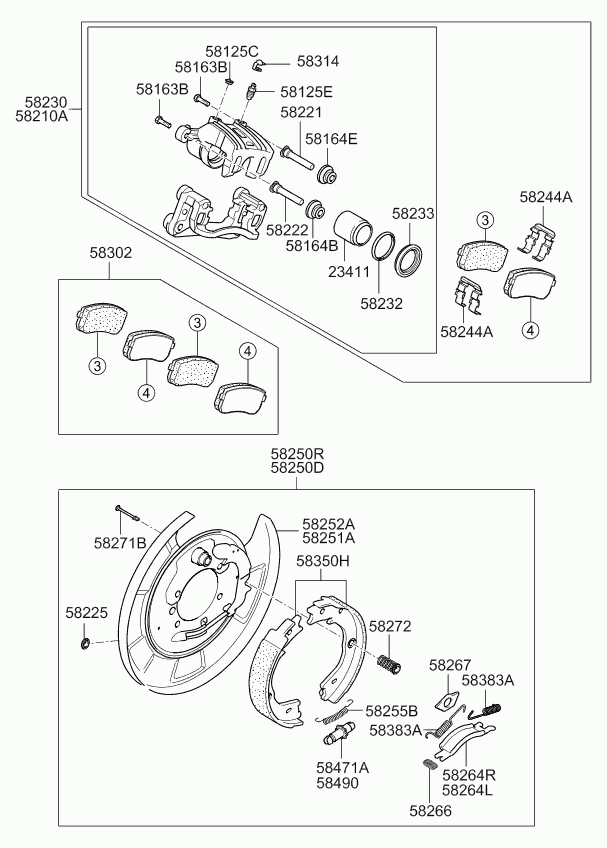 KIA 582354D000 - Поршень, корпус скобы тормоза parts5.com