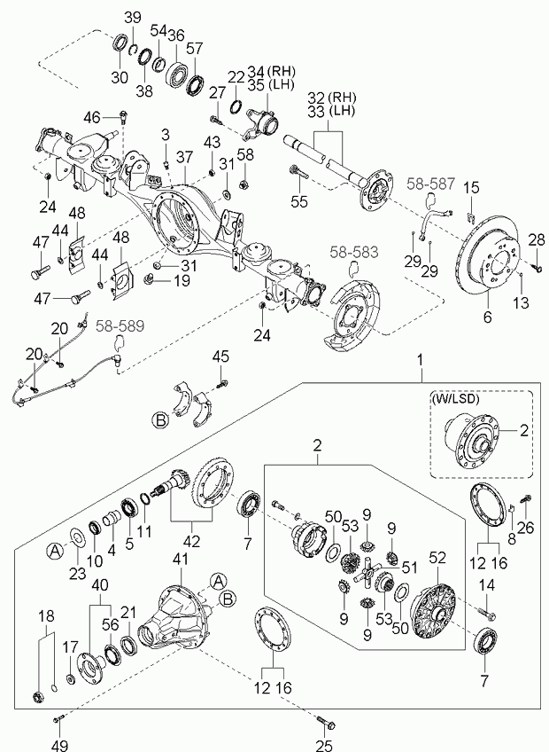 KIA 0054027350 - Подшипник ступицы колеса parts5.com