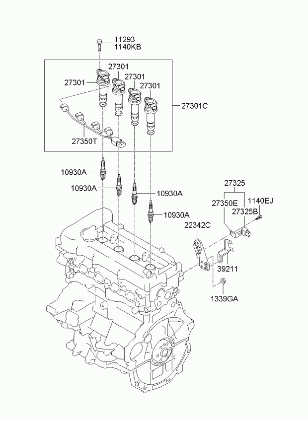 KIA 18855-10060 - Свеча зажигания parts5.com