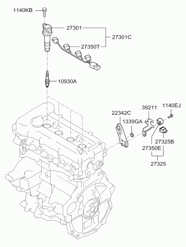 Hyundai 18855-10061 - Свеча зажигания parts5.com