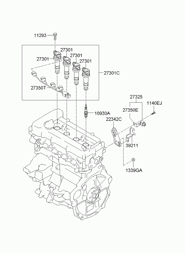 KIA 18854-09080 - Свеча зажигания parts5.com