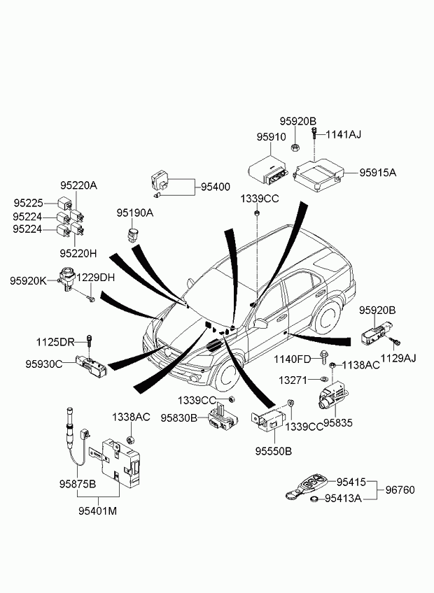 KIA 95224-29850 - Реле, ближний свет parts5.com