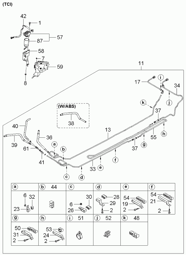 Hyundai 31922-3A850 - Топливный фильтр parts5.com