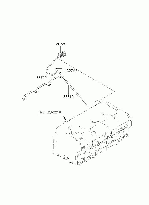 KIA 36710-4A 000 - Свеча накаливания parts5.com