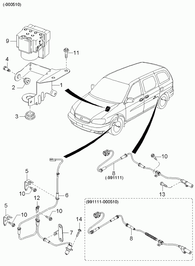 MAZDA 0K56A-43-701A - Датчик детонации parts5.com