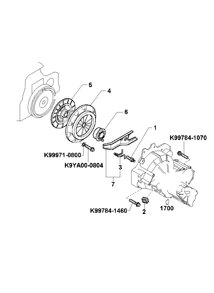 KIA 0K954-16-410B - Нажимной диск сцепления parts5.com