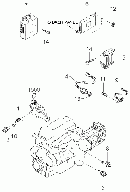 KIA KK370-18-51X - Датчик, температура охлаждающей жидкости parts5.com