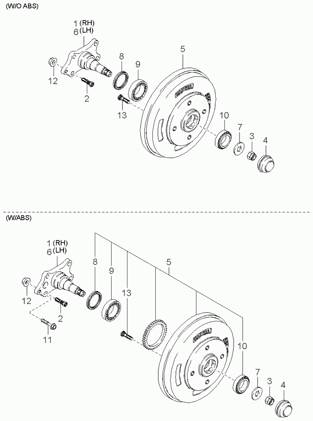 MAZDA 00317-33-075 - Комплект подшипника ступицы колеса parts5.com