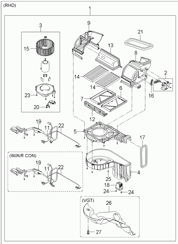 Buessing 97133-2E200 - Фильтр воздуха в салоне parts5.com