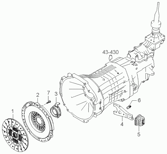 KIA 41412-4Z-000 - Выжимной подшипник сцепления parts5.com