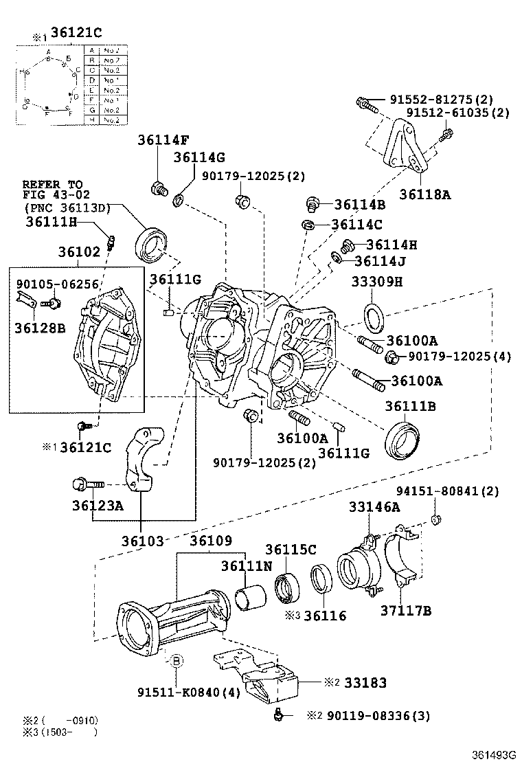 TOYOTA 90311-55002 - Уплотняющее кольцо, раздаточная коробка parts5.com