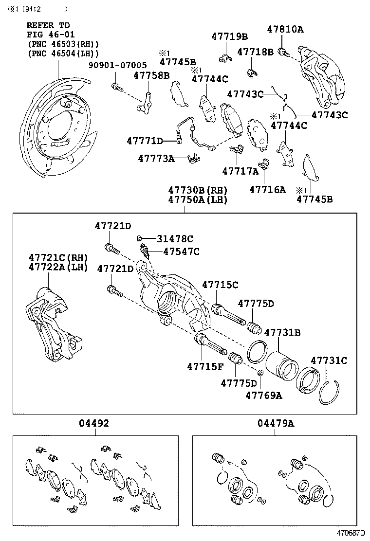 TOYOTA 47750-50111 - Тормозной суппорт parts5.com