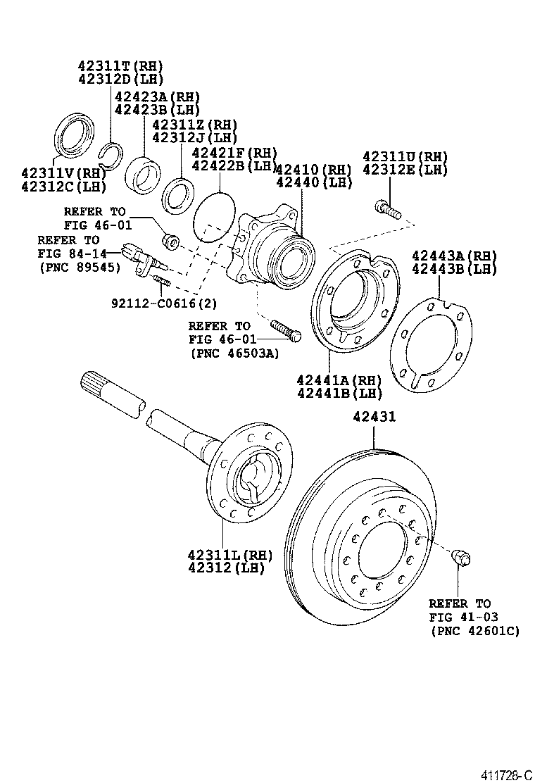 TOYOTA 9031058003 - Уплотняющее кольцо, сальник, ступица колеса parts5.com