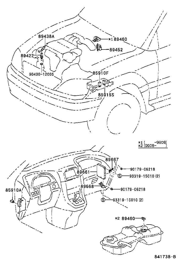 TOYOTA 89422-35010 - Датчик, температура охлаждающей жидкости parts5.com