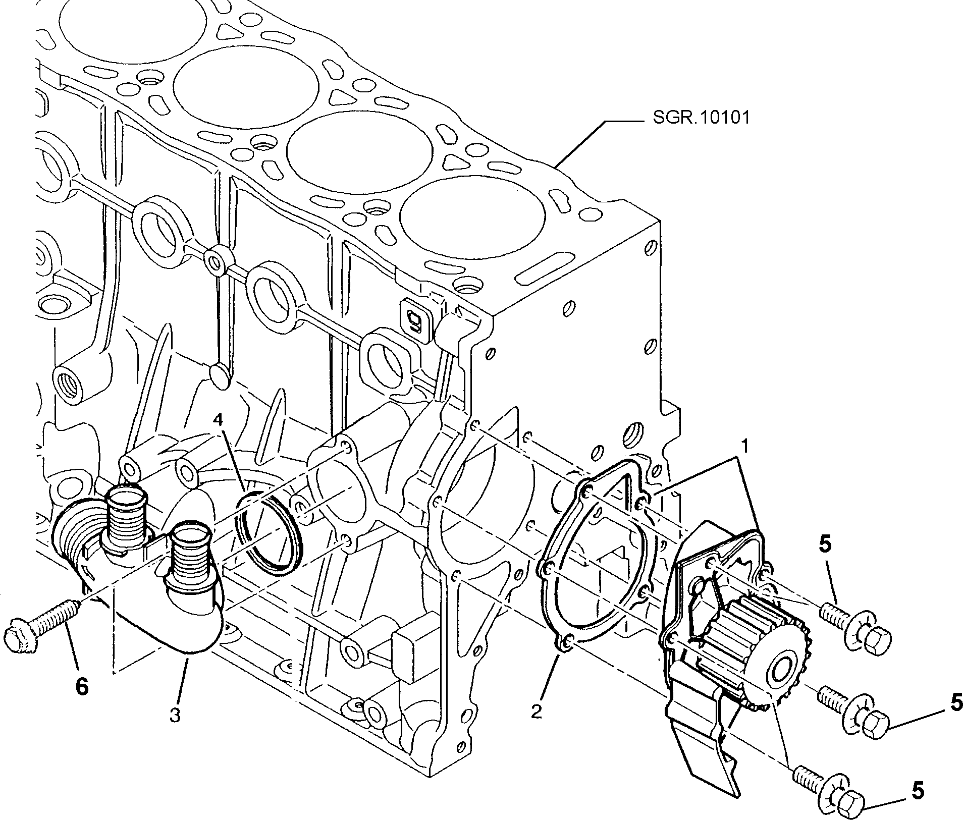 CITROËN 16 094 023 80 - Водяной насос parts5.com