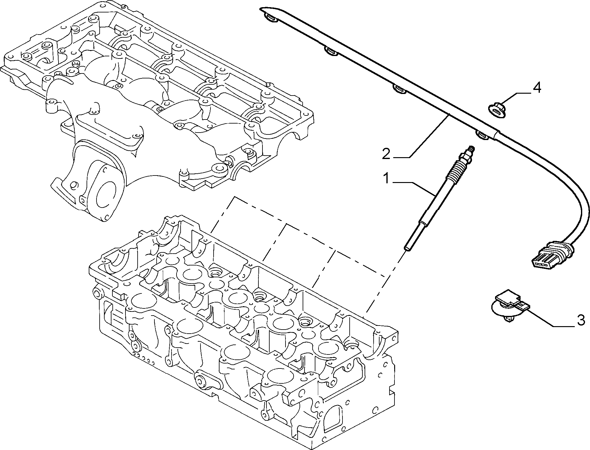 Lancia 96 51 58 3680 - Свеча накаливания parts5.com