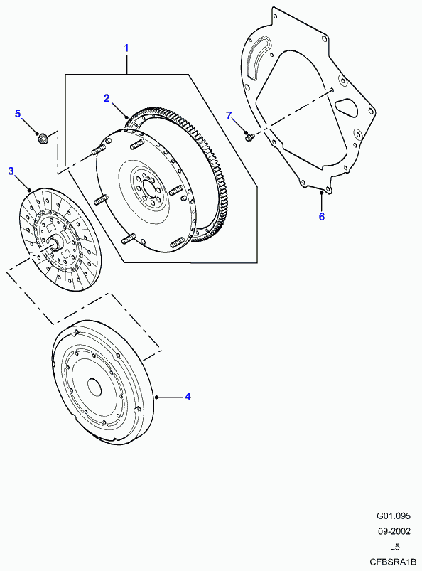 Land Rover NH108041L - Гайка, выпускной коллектор parts5.com