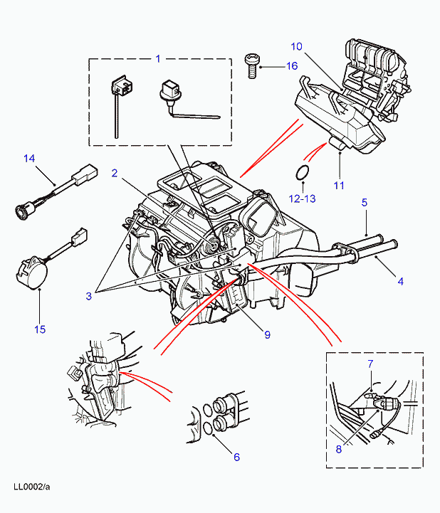 Land Rover STC3262 - Водяной насос parts5.com