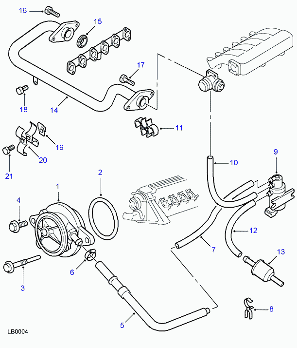 Land Rover STC 4202 - Топливный фильтр parts5.com