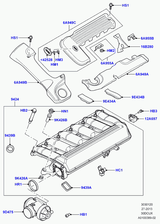 Land Rover WAV000040 - Клапан возврата ОГ parts5.com