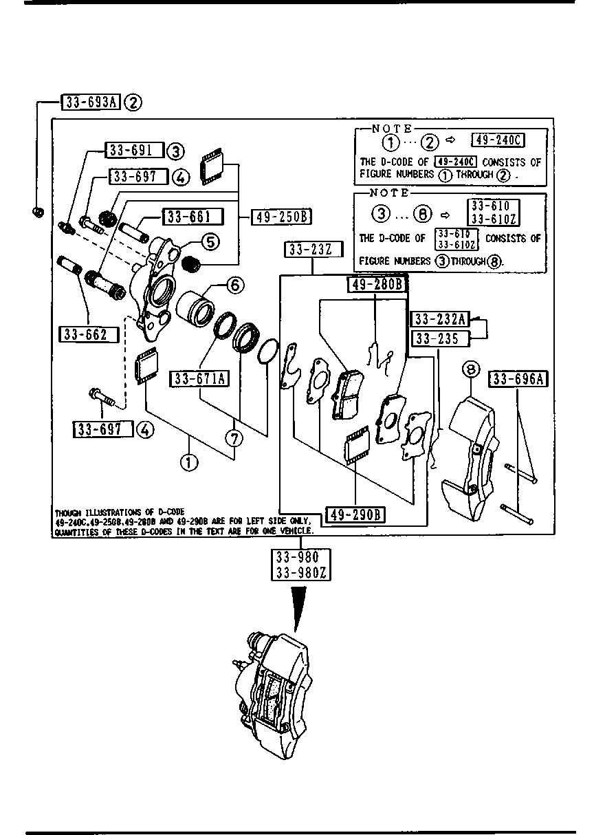 SAO B5Y6-33-23Z - Тормозные колодки, дисковые, комплект parts5.com