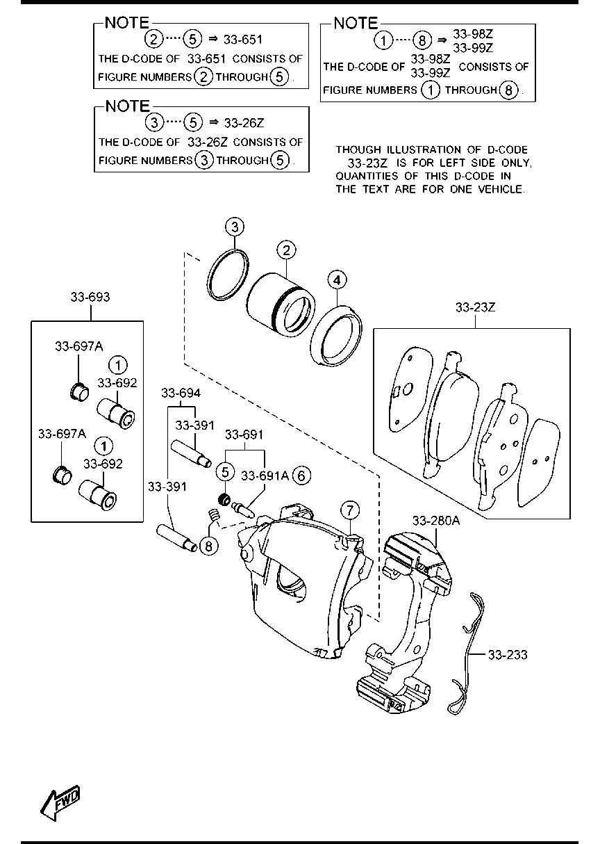 Volvo BPYK-33-71XC - Тормозной суппорт parts5.com