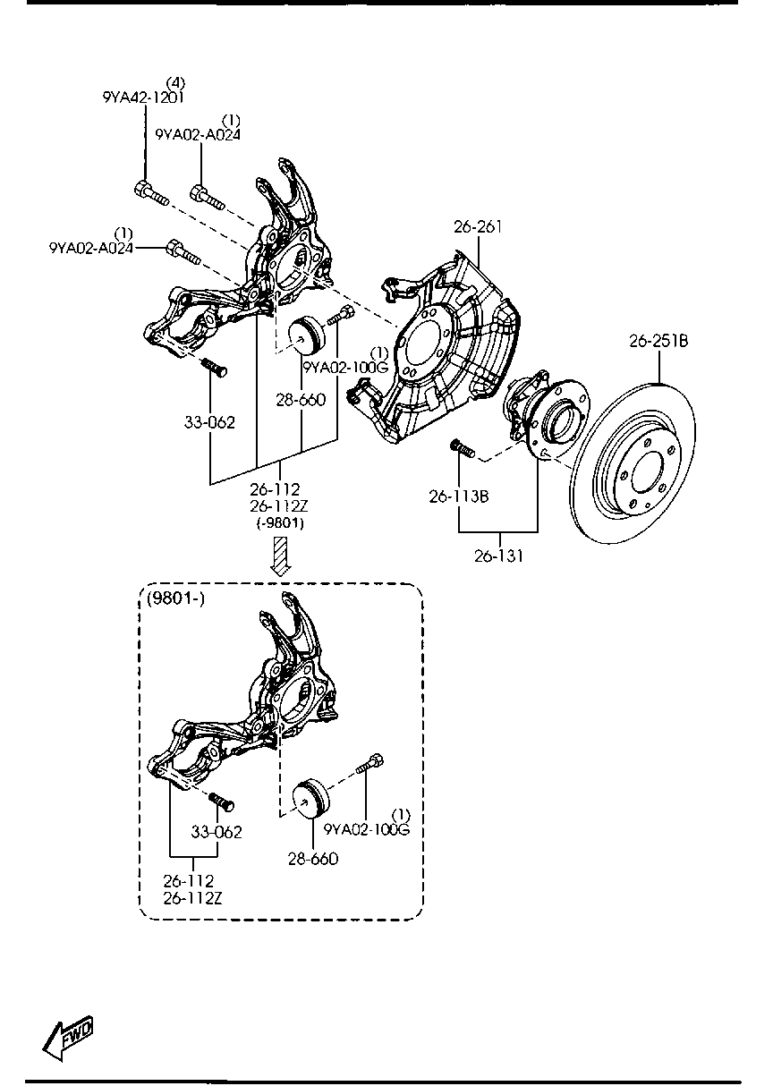 NISSAN N123-26-251A - Тормозной диск parts5.com