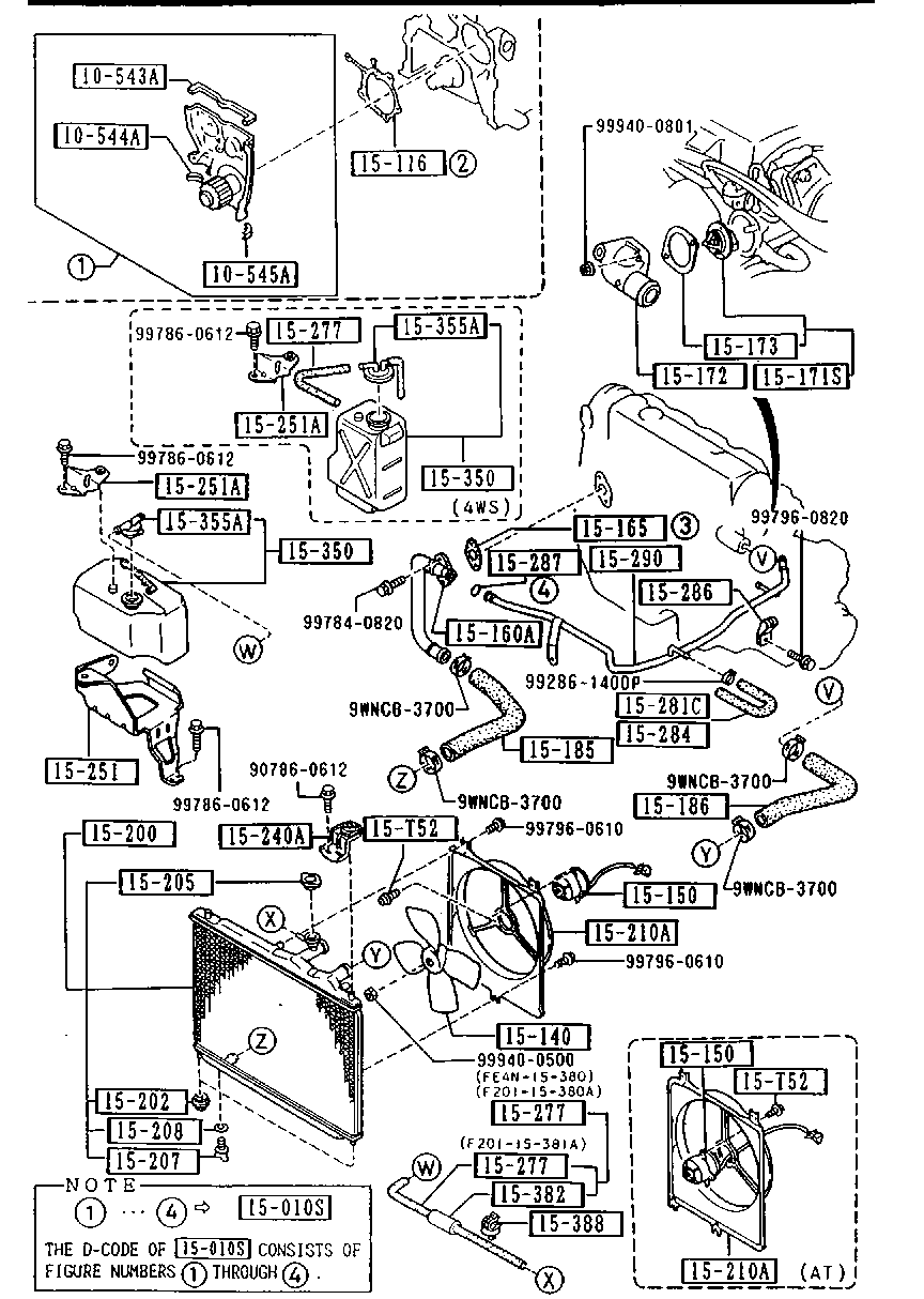 MAZDA 8 AG4-15-171 - Термостат, охлаждающая жидкость parts5.com