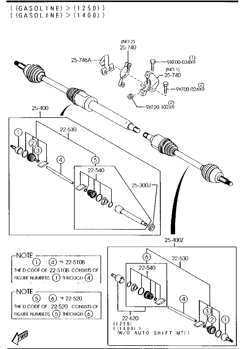 MAZDA C202-22-530 - Пыльник, приводной вал parts5.com