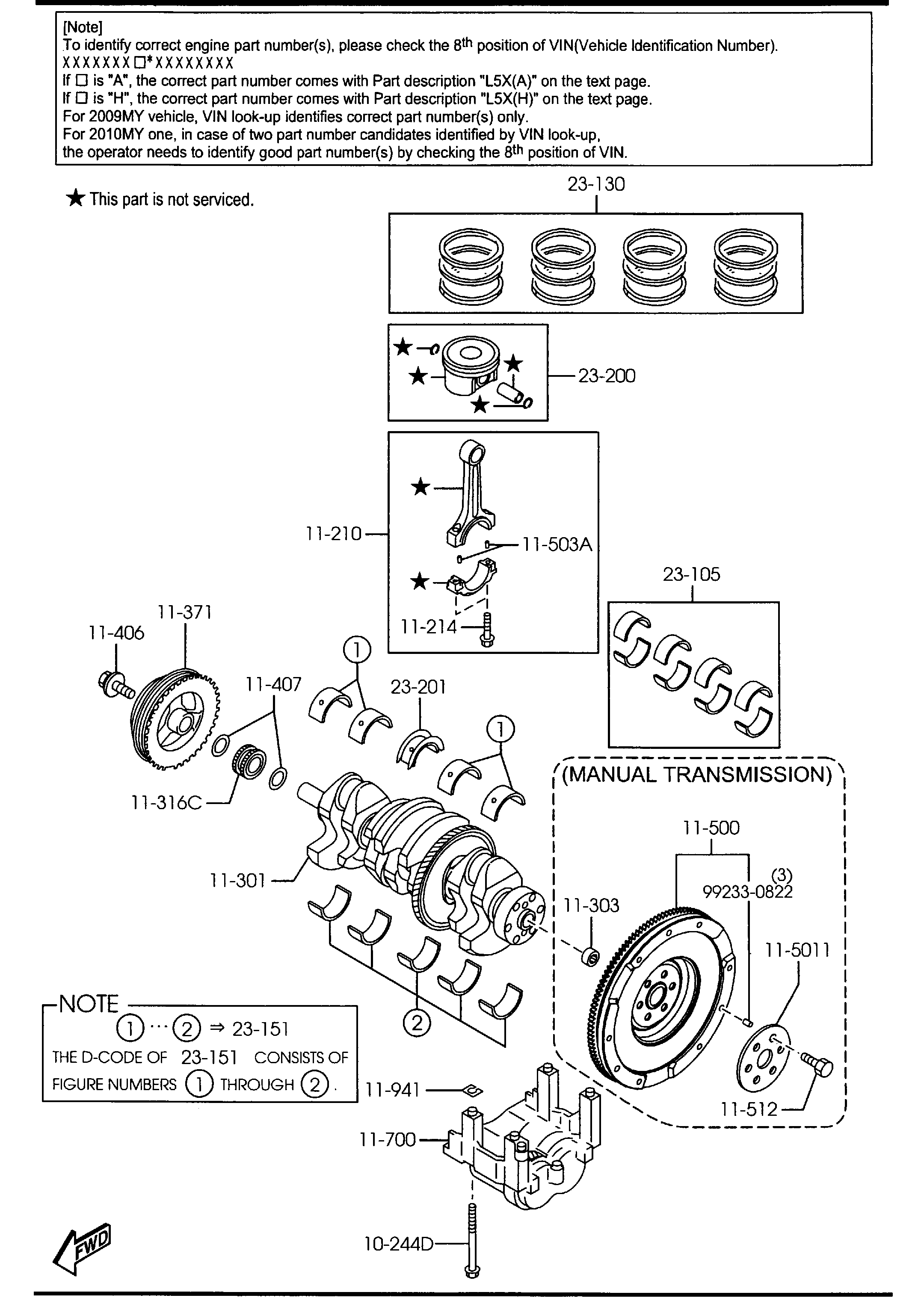 MAZDA LF01-11-316A - Шестерня, коленчатый вал parts5.com