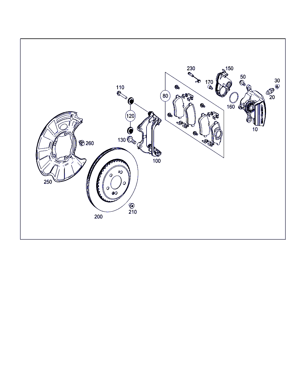 Mercedes-Benz A 008 420 11 20 - Тормозные колодки, дисковые, комплект parts5.com