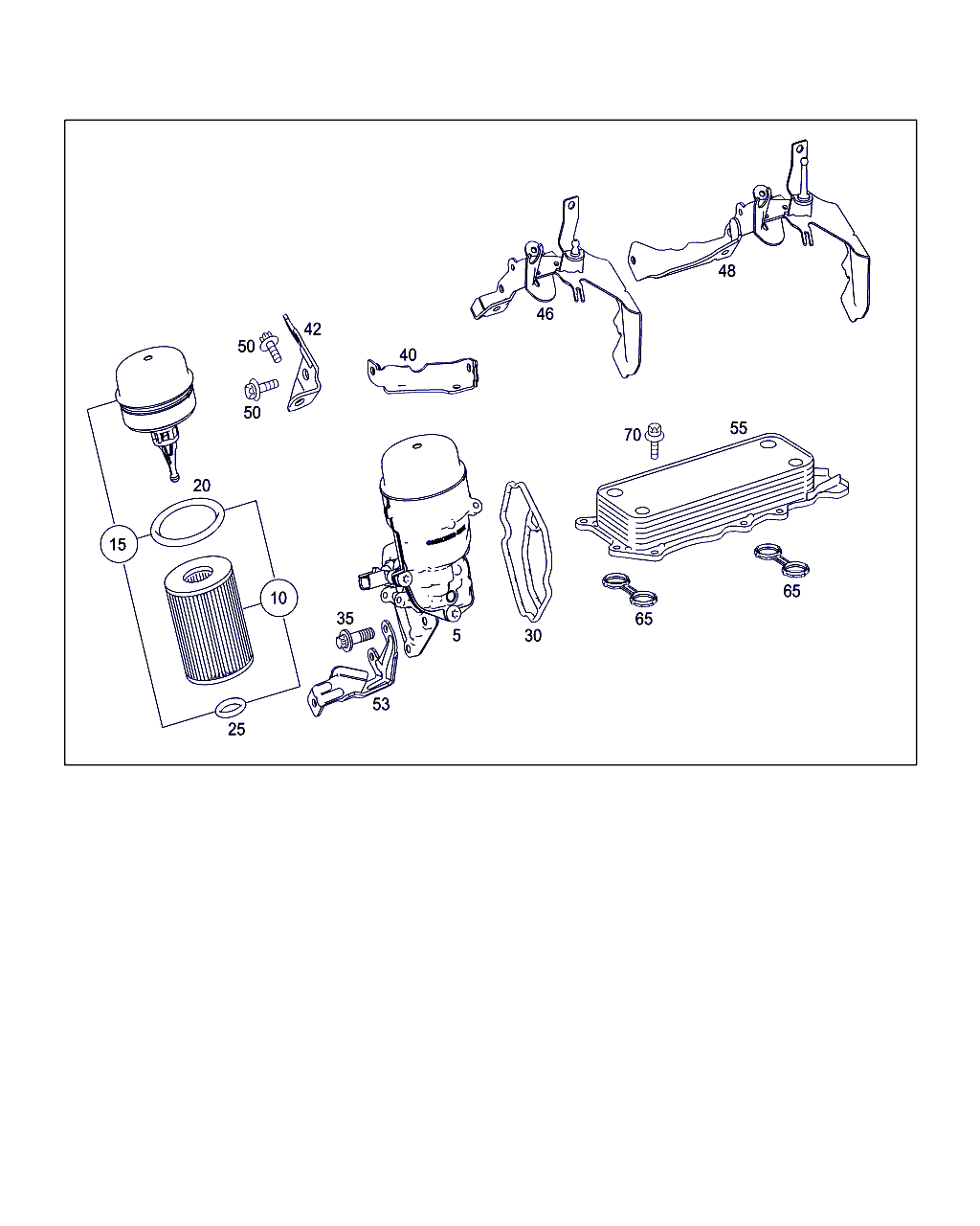 Mercedes-Benz A 642 180 00 09 - Масляный фильтр parts5.com