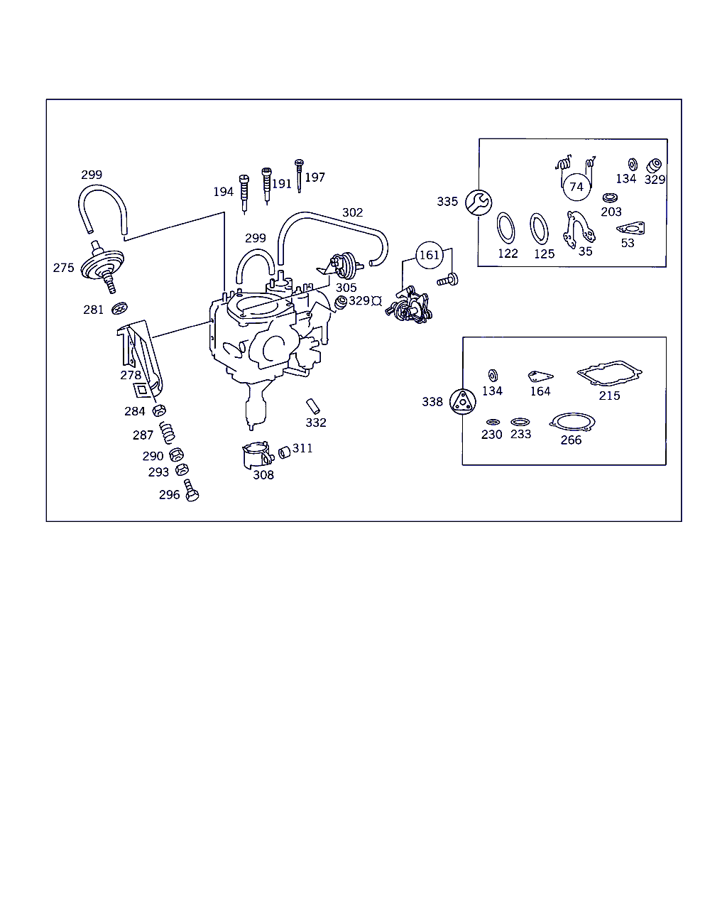 Mercedes-Benz A 000 070 29 53 - Карбюратор parts5.com