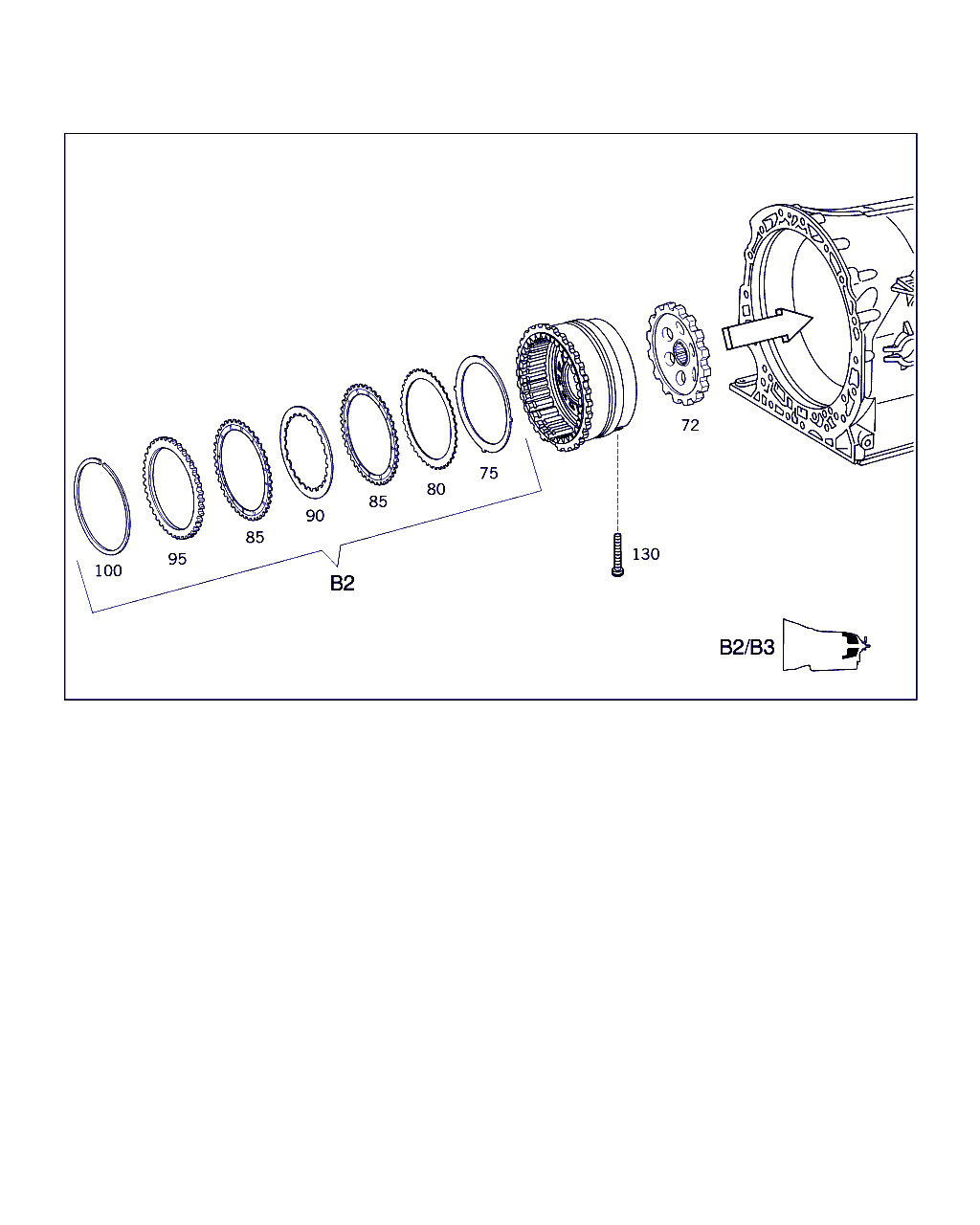 Mercedes-Benz A 140 272 00 26 - Ламели, автоматическая коробка передач parts5.com