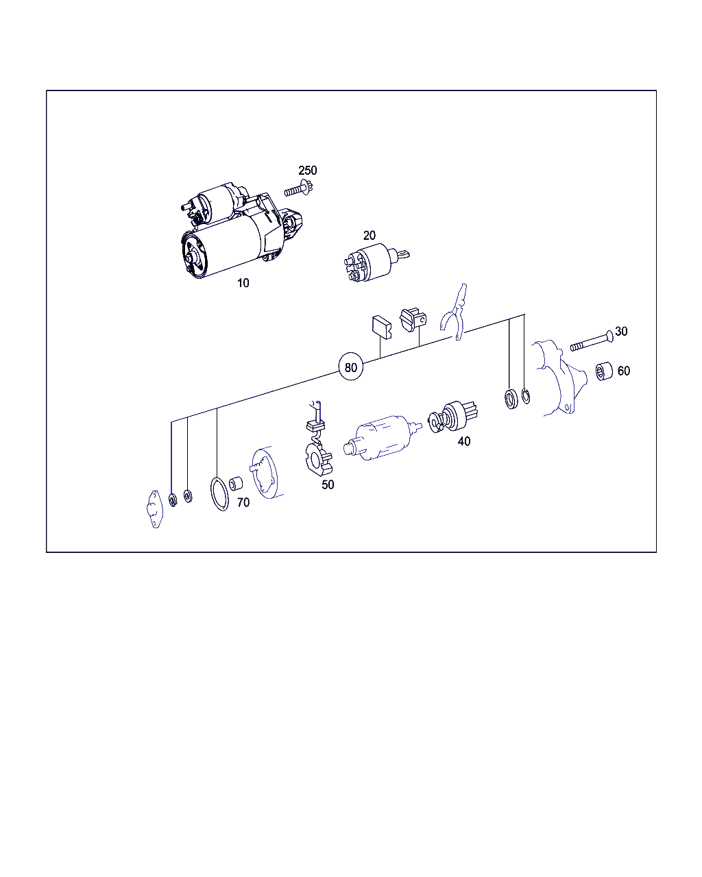 Mercedes-Benz A 006 151 46 01 - Стартер parts5.com