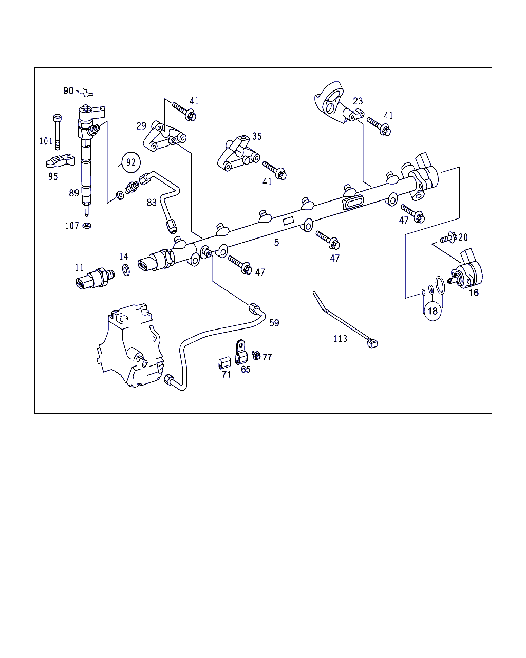 Mercedes-Benz A 004 153 75 28 - Датчик, давление подачи топлива parts5.com