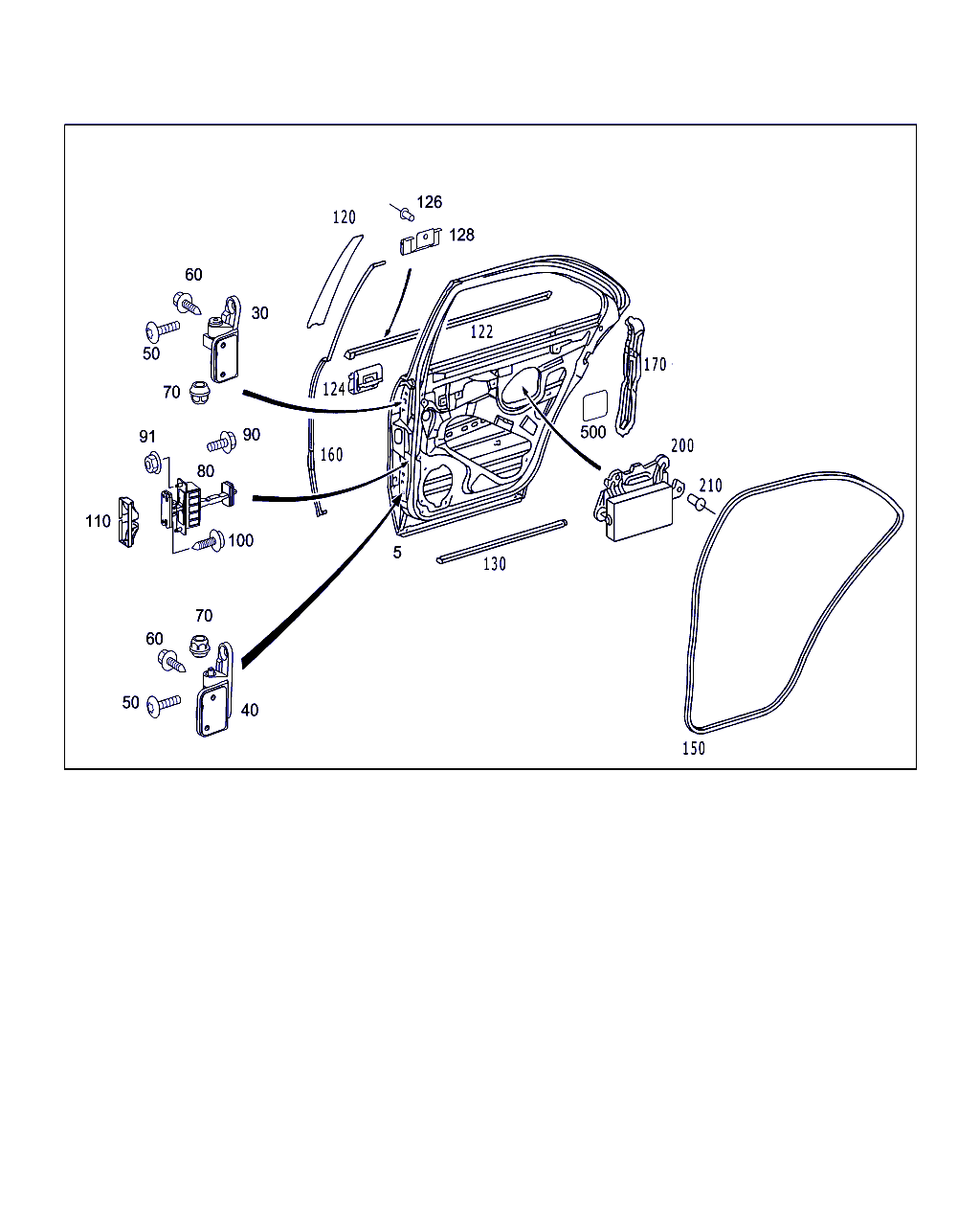 Mercedes-Benz A 220 730 05 78 - Прокладка, сдвигаемая панель крыши parts5.com