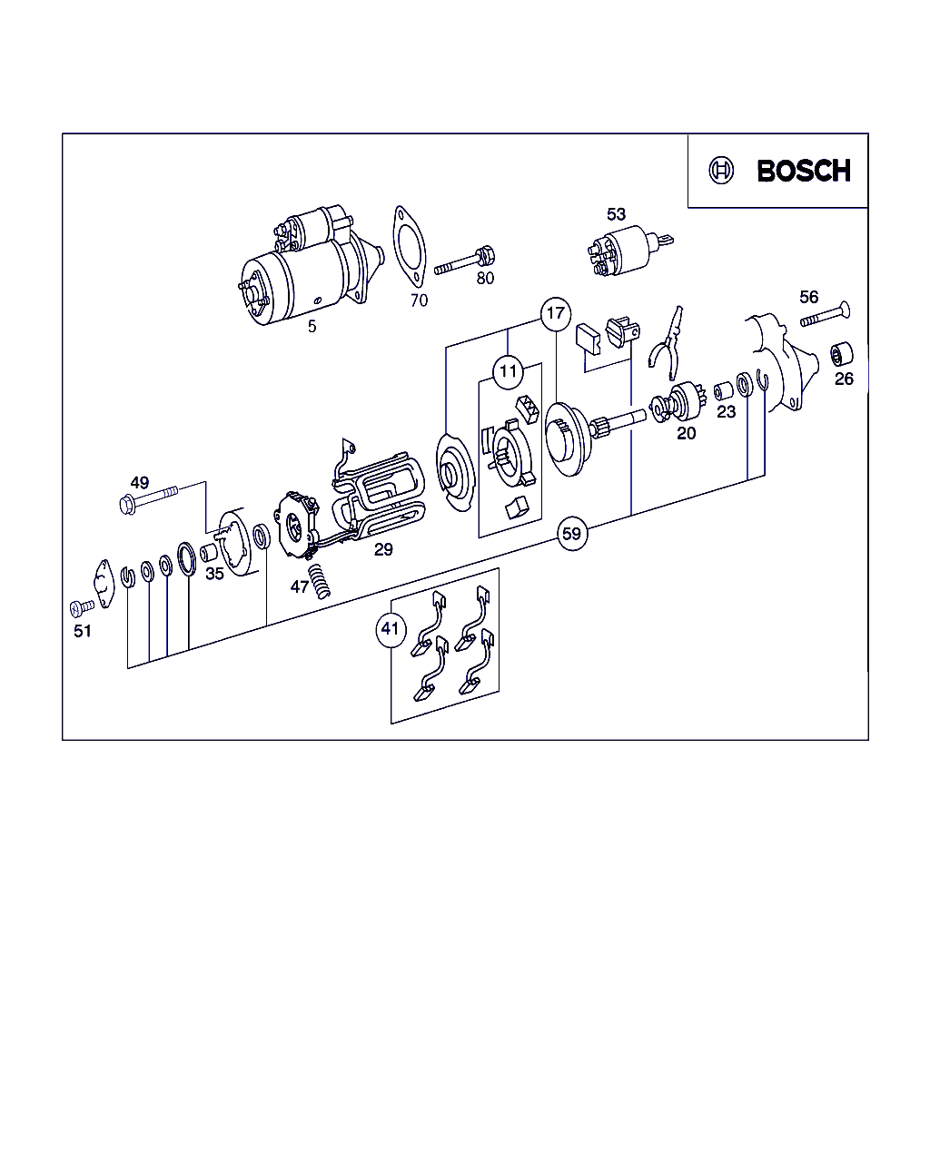 Mercedes-Benz A 004 151 56 01 - Стартер parts5.com