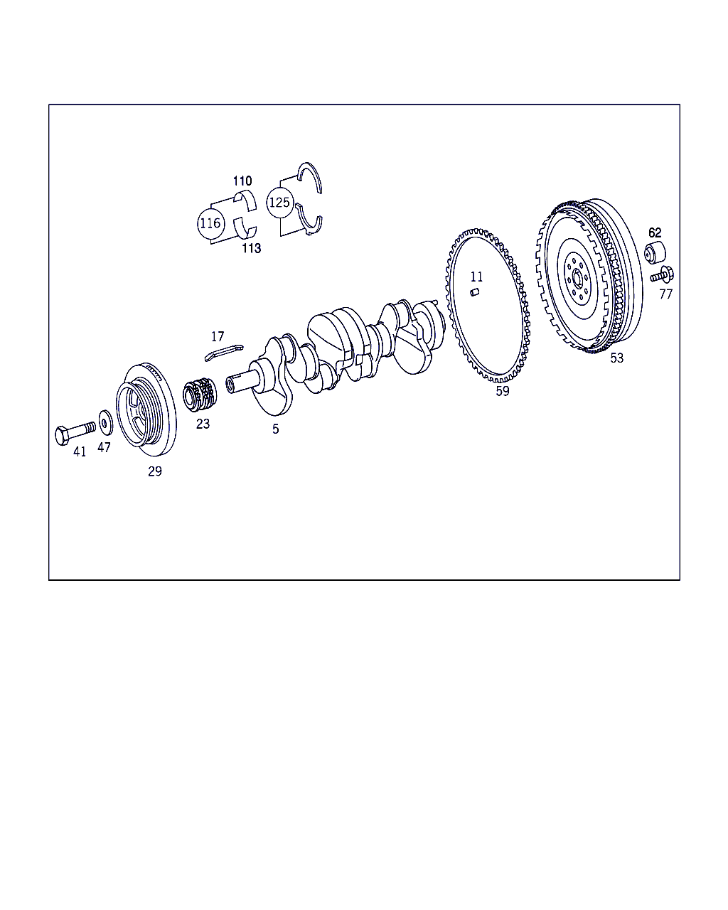 Mercedes-Benz A 611 030 19 05 - Комплект сцепления parts5.com