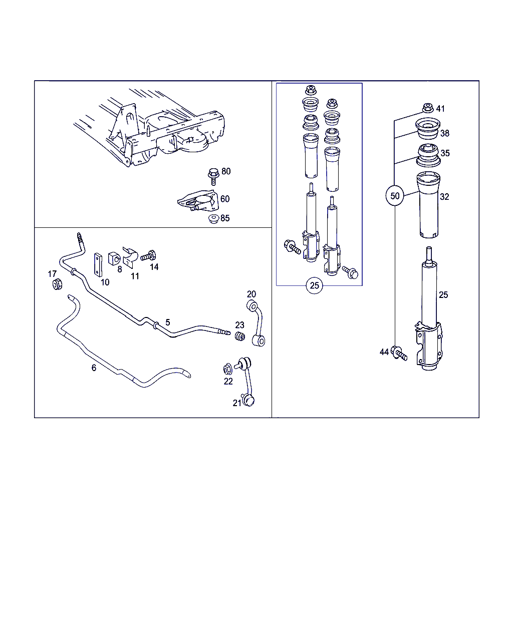 Mercedes-Benz A 901 320 02 89 - Тяга / стойка, стабилизатор parts5.com