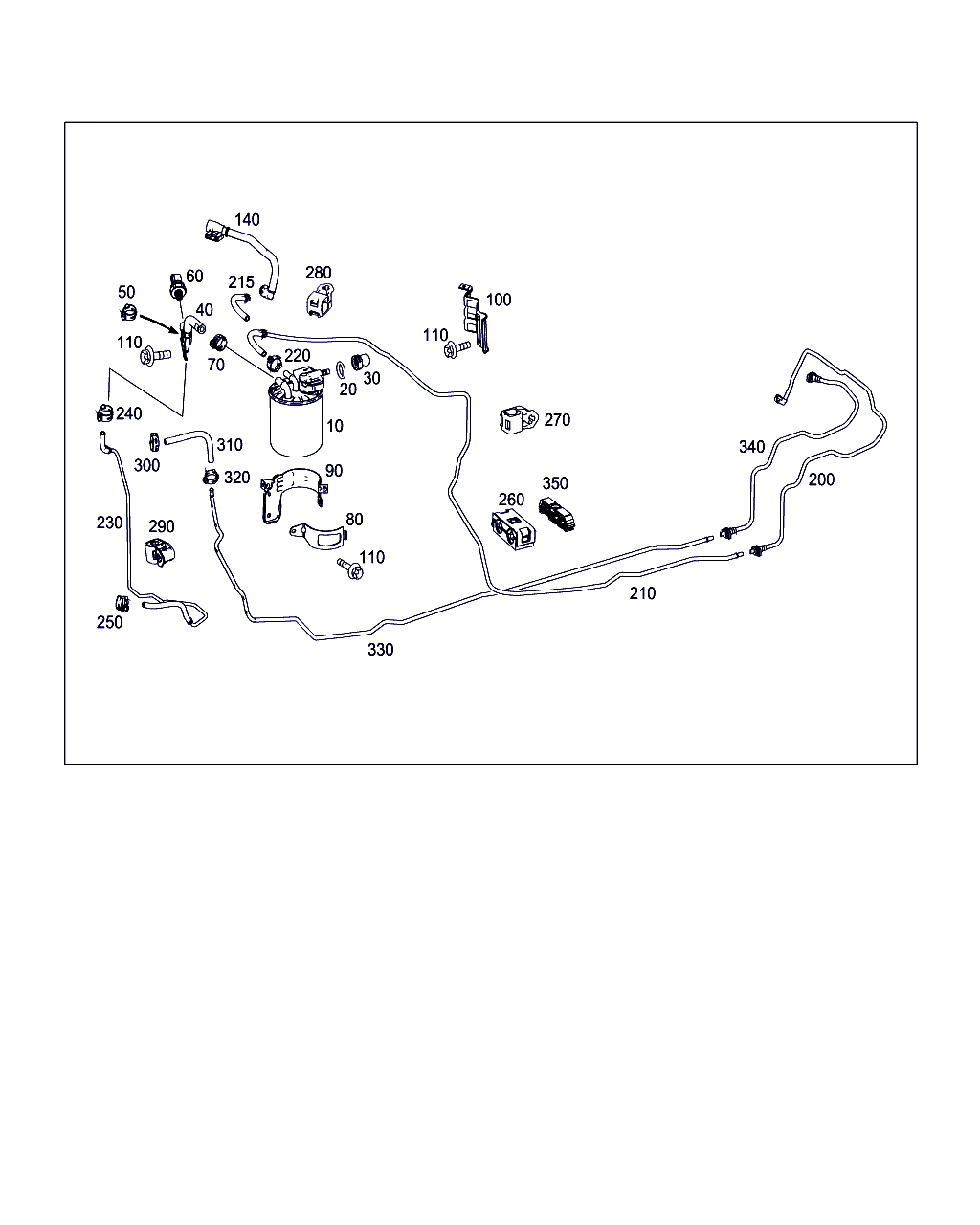 Mercedes-Benz A 642 090 60 52 - Топливный фильтр parts5.com